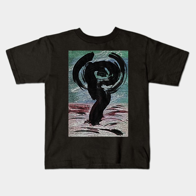 Dark  Angel Image Kids T-Shirt by SpieklyArt